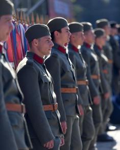 Youngest Serbian officers promoted