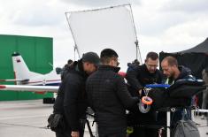 Prva klapa nove sezone serije "Vojna akademija" na aerodromu „Batajnica“