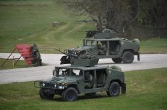 Serbian Armed Forces and Police conduct Joint Live Fire Exercise “Response 2021“ at “Orešac“ and “Pasuljanske livade“ training grounds