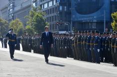 Youngest Serbian officers promoted