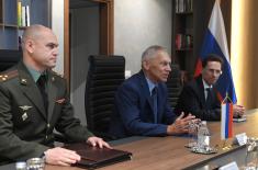 Minister Vučević meets with Russian Ambassador Botsan-Kharchenko
