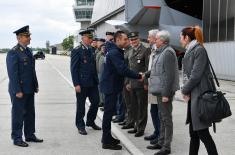 The first flapperboard of the new season of “Military Academy” series at the airport “Batajnica”