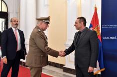 Састанак министра Вулина са генералом Грацијаном