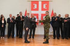 Minister Vučević Presents Decorations to Members of Ministry of Defence and Serbian Armed Forces