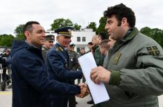 The first flapperboard of the new season of “Military Academy” series at the airport “Batajnica”