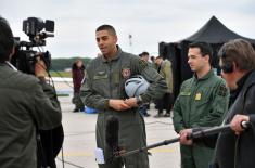 The first flapperboard of the new season of “Military Academy” series at the airport “Batajnica”