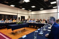 Састанак са директорима предузећа Одбрамбене индустрије Србије