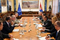Minister Vulin meets General Graziano
