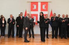 Minister Vučević Presents Decorations to Members of Ministry of Defence and Serbian Armed Forces