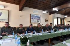 Joint session of the collegia of the Minister of Defence and the Chief of the General Staff