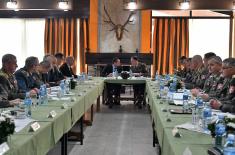 Joint session of the collegia of the Minister of Defence and the Chief of the General Staff