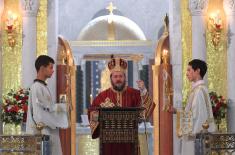 Свечана литургија са молебаном за будуће официре
