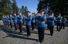 Поводом Дана Војске Србије министар Гашић положио венац на Авали