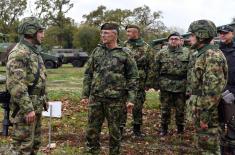 Prikaz novih sredstava za Vojsku Srbije na poligonu „Nikinci“