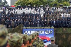 Joint Strike 2018 combined exercise of Serbian Armed Forces and Ministry of Interior