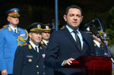 Minister Vulin: A strong and satisfied armed forces is a guarantor of our autonomy