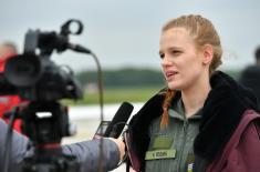 The first flapperboard of the new season of “Military Academy” series at the airport “Batajnica”
