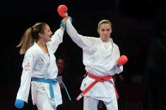 Farewell match of famous karateka Jovana Preković