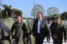 President Vučić: Serbian Armed Forces has always been a reflection of Serbia