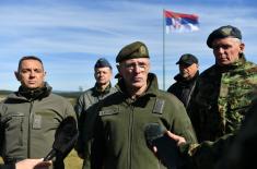 Full-dress rehearsal for exercise “Joint Action 2020” on Pešter