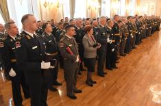 Minister Vučević Presents Decorations to Members of Ministry of Defence and Serbian Armed Forces