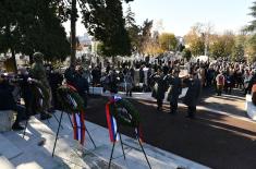 Wreaths laid on the occasion of Armistice Day