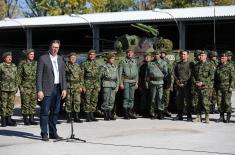 Председник Вучић: Војска Србије увек је била одраз снаге Србије 