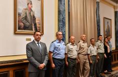 Reception for athletes of the Serbian Armed Forces