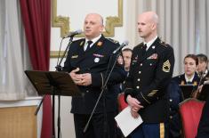 Zajednički koncert Umetničkog ansambla „Stanislav Binički“ i vojnog orkestra Nacionalne garde Ohaja 