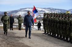 Entire Serbia heard salvos and words from Pasuljanske livade