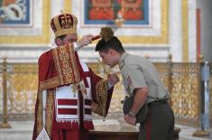 Svečana liturgija sa molebanom za buduće oficire