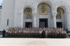 Liturgy and prayer service for future officers