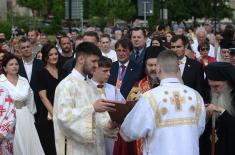 Министар Гашић учествовао у Видовданској литији