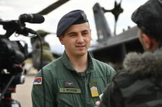 The training of military pilots and cadets at „Morava“ Airport