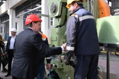 Председник Владе и министар одбране обишли „Први партизан“ у Ужицу и „Ваљаоницу бакра Севојно“