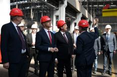 Председник Владе и министар одбране обишли „Први партизан“ у Ужицу и „Ваљаоницу бакра Севојно“