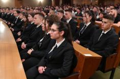 Graduation ceremony for Military Grammar School’s 46th Class