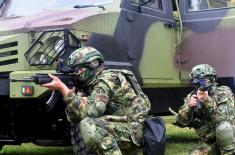 Joint Strike 2018 combined exercise of Serbian Armed Forces and Ministry of Interior