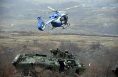 Serbian Armed Forces and Police conduct Joint Live Fire Exercise “Response 2021“ at “Orešac“ and “Pasuljanske livade“ training grounds