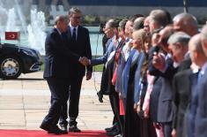 President Vučić welcomes President Erdoğan