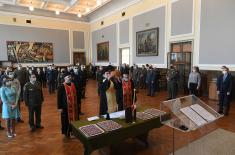 Minister Stefanović attends celebration of St. Sava Day at Military Grammar School