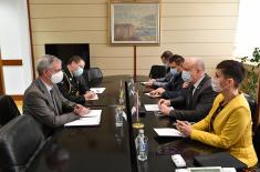 State Secretary Živković meets with Ambassador of Belgium