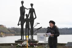 Minister Vučević Attends Commemoration of 82nd Anniversary of Pogrom in “Novi Sad Raid”