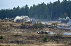 Serbian Armed Forces and Police conduct Joint Live Fire Exercise “Response 2021“ at “Orešac“ and “Pasuljanske livade“ training grounds