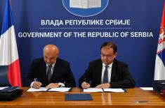 Agreements in the Field of Defence Signed with Representatives of France