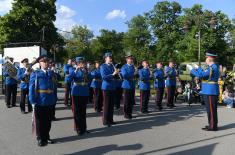 Gun salutes fired in Kalemegdan to mark Serbian Armed Forces Day