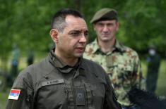 Minister Vulin: The March generation of soldiers showed a huge potential of our armed forces