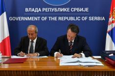 Agreements in the Field of Defence Signed with Representatives of France