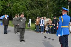 Gun salutes fired in Kalemegdan to mark Serbian Armed Forces Day