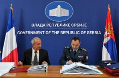 Agreements in the Field of Defence Signed with Representatives of France